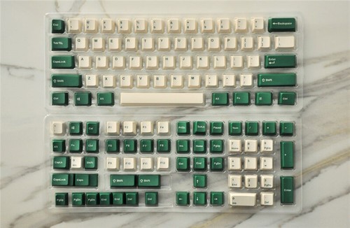 White Green Keycap OEM Height PBT 123 Keycaps 6.25X New for Cherry MX Keyboard - 第 4/6 張圖片