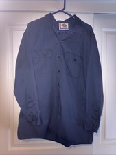 Dickies Men's Twill Work Shirt XL - Blue