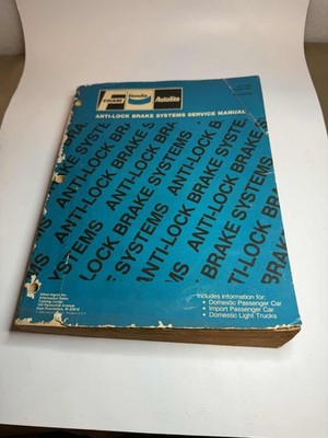 Farm Bendix Autolite ABS Brake System Service Manual 1980 - 1991 OEM Thick Book