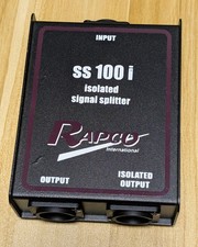 Rapco International ss 100 i Isolated Signal Splitter Used