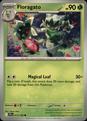 SV09: Journey Together #017/159 Floragato Base