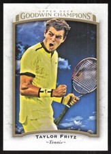 2017 Upper Deck Goodwin Champions Royal Blue Taylor Fritz #34