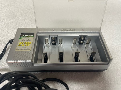 Energizer Rechargeable CHFCV Universal NiMH Battery Charger AA, AAA, C D 9 Volt - Picture 2 of 4