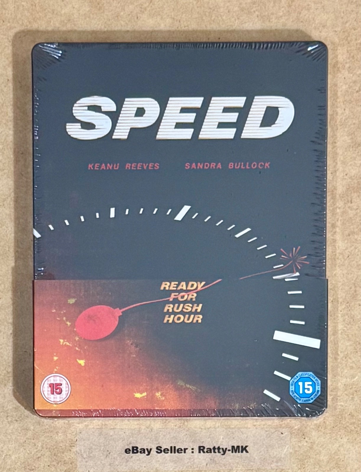 SPEED - UK EXCLUSIVE BLU RAY STEELBOOK - NEW & SEALED