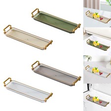 Piatti da portata rettangolari Vassoio decorativo con manici Porta alimenti