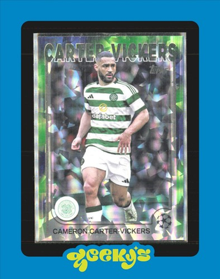 #ad 2024 25 Uefa Club Competitions Cameron Carter Vickers #117 Northern Lights $2.99