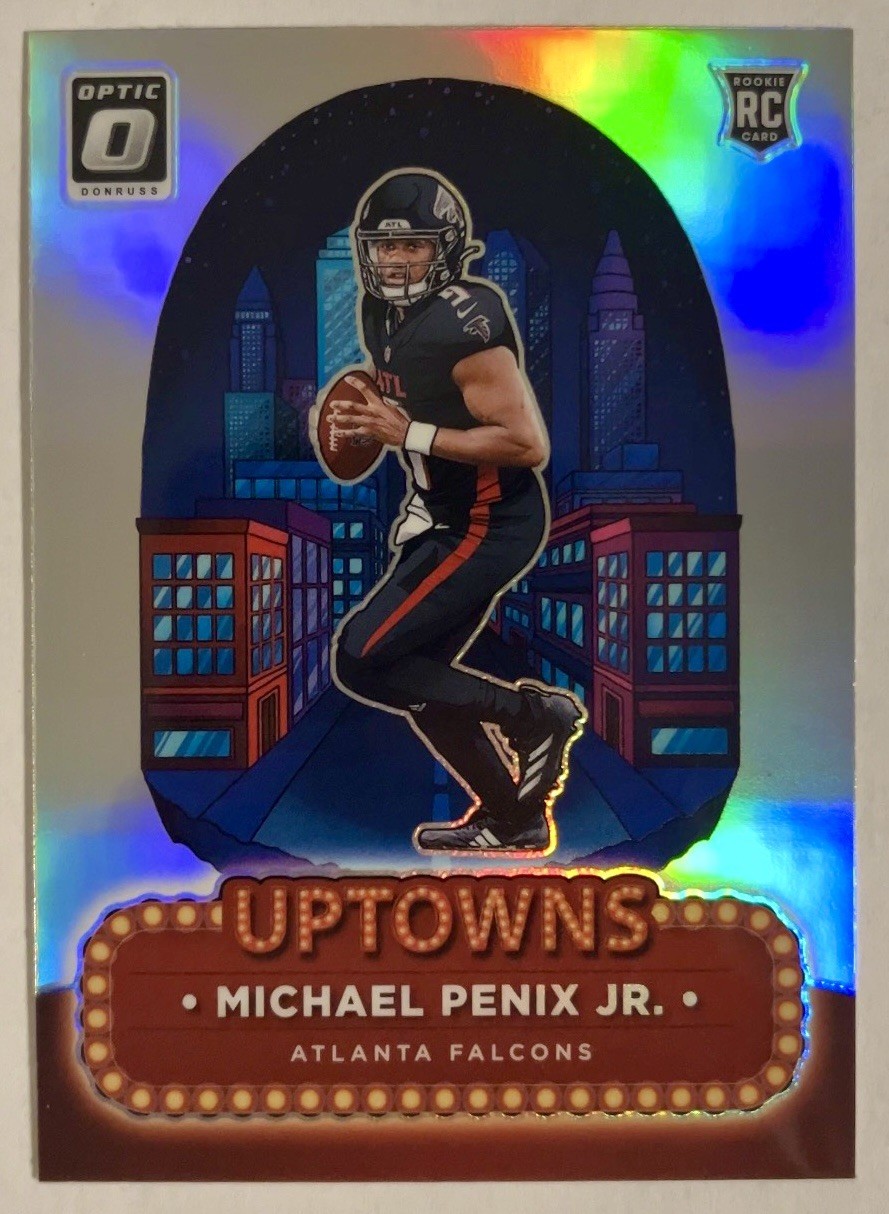2024 Donruss Optic Michael Penix JR Uptowns Rookie (Falcons) Case Hit
