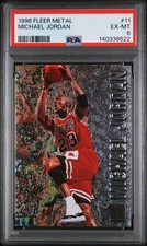 1996 Michael Jordan Fleer Metal