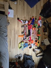 Assortment of nerf guns