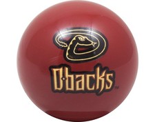 MLB Imperial Arizona Diamondbacks Pool Billiard Cue/8 Ball - Red - Old Style