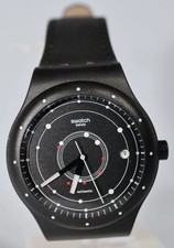 NUOVO DI ZECCA! Orologio automatico SWATCH SISTEMA NERO SUTB400 vintage nuovo vecchio magazzino