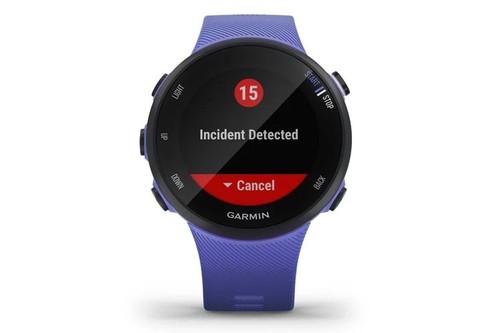 Garmin Forerunner 45s, 39 mm einfach zu bedienende GPS-Laufuhr - Lila - Bild 9 von 9