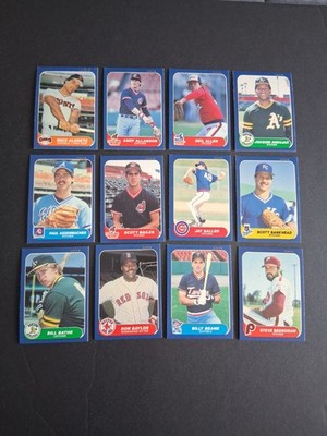 1986 FLEER UPDATE #U3-U132 + Team Stickers   You Pick / set break / NMT-MNT+