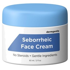 Seborrheic Dermatitis Face Cream for Sensitive Skin - Hydrates  Supports the...