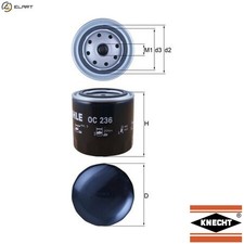 OIL FILTER OC 236 FOR JEEP GRAND/CHEROKEE/II/SUV/Mk/� WAGONEER PIAGGIO 4.0L 8cyl
