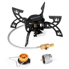 3800W Portable Camping Stove Lightweight Gas Stove Collapsible Backpacking St...
