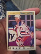 1991-92 O-PEE-CHEE PREMIER #51 MARK MESSIER NEW YORK RANGERS