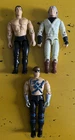 Vintage ARAH GI Joe Mortal Kombat Johnny Cage Rayden  Liu Kang 3.75" Figure Lot