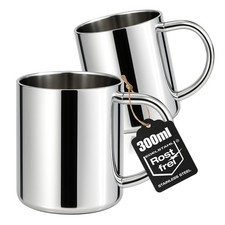 Wilhelm Sell 2x Edelstahl Thermobecher 300 ml...
