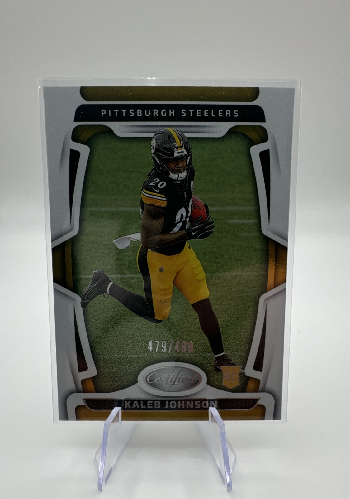 2025 Panini Certified - Rookies Kaleb Johnson #142 /499 (RC)