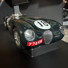 Autoart 1/18 Jaguar C-Type Diecast Racing Green #18 Out of Print Mint