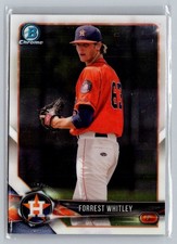 2018 Bowman #BCP147 Forrest Whitley Chrome Prospects