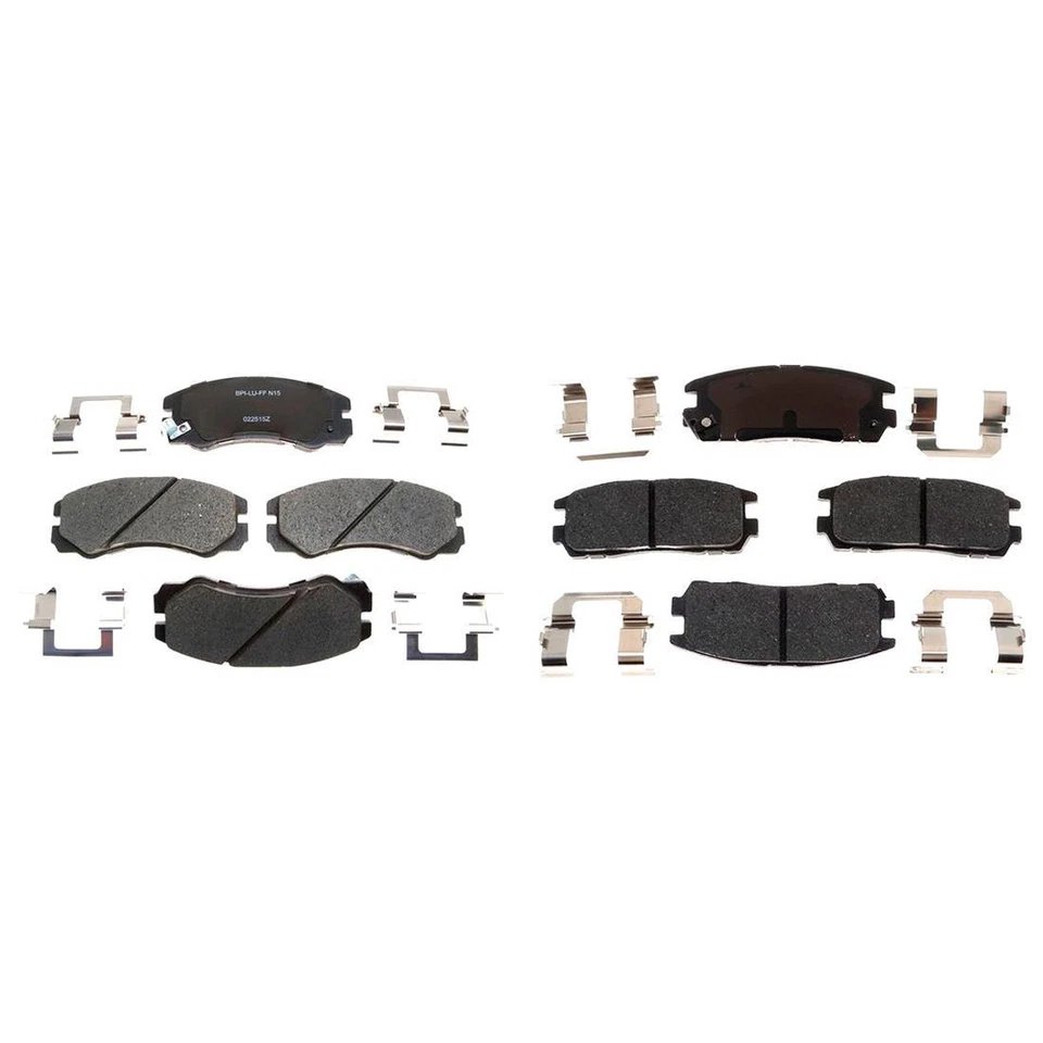 For 1998 Acura SLX Front & Rear R-Line Ceramic Brake Pads - Raybestos Foto 4 de 4