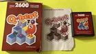 Qbert Atari 2600, 1983 Red Label Complete w/ Box Manual - Tested Works Great!