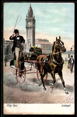 Ansichtskarte London, A City Car 