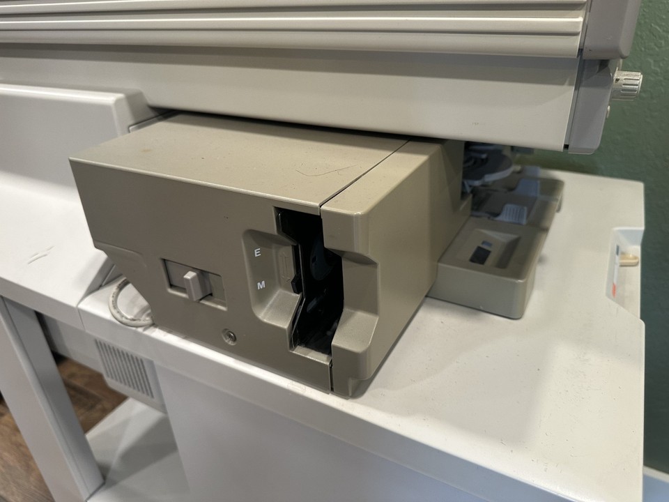 Vintage Canon Microprinter 90 Microfiche Microfilm Reader and Auto ...