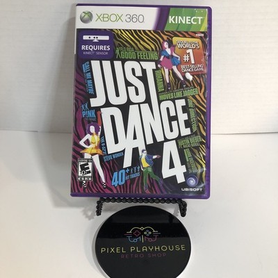 Just Dance 4 - Xbox 360 2010 Complete in Box Tested and Works Pre Owned