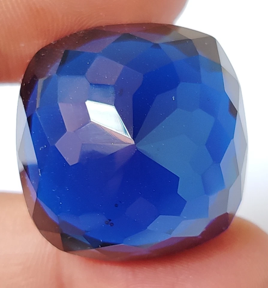 AAA+ Large Blue Tanzanite 84.35 Ct. Cushion Cut Loose Gemstone Gift for Women - Image 4 of 4