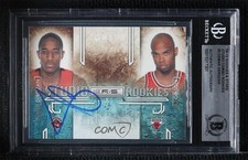 BAS 2009-10 Panini Rookies & Stars DeMar DeRozan Taj Gibson #3 BGS Authentic ow6