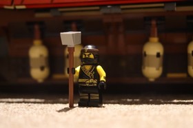 LEGO Ninjago Movie: Destiny's Bounty (70618): USED COMPLETE WITH ALL MINIFIGS