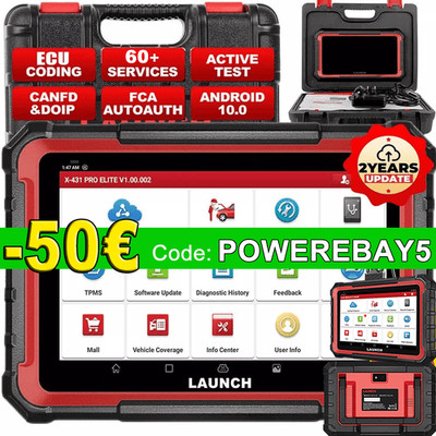 2026 LAUNCH X431 PRO ELITE V PRO 5 Profi Diagnosegerät ALLE SYSTEM ECU Codierung