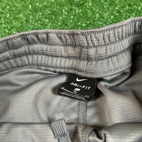 Nike Dri-Fit Basketball Shorts Athletic Activewear Gray Black Youth Extra Large - Picture 2 of 12
