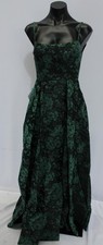 Azazie Atelier Women's Wendy Emerald Maxi Dress AP2 Black Emerald Size: A0