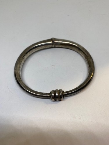 Antique Sterling Silver Bangle Bracelet