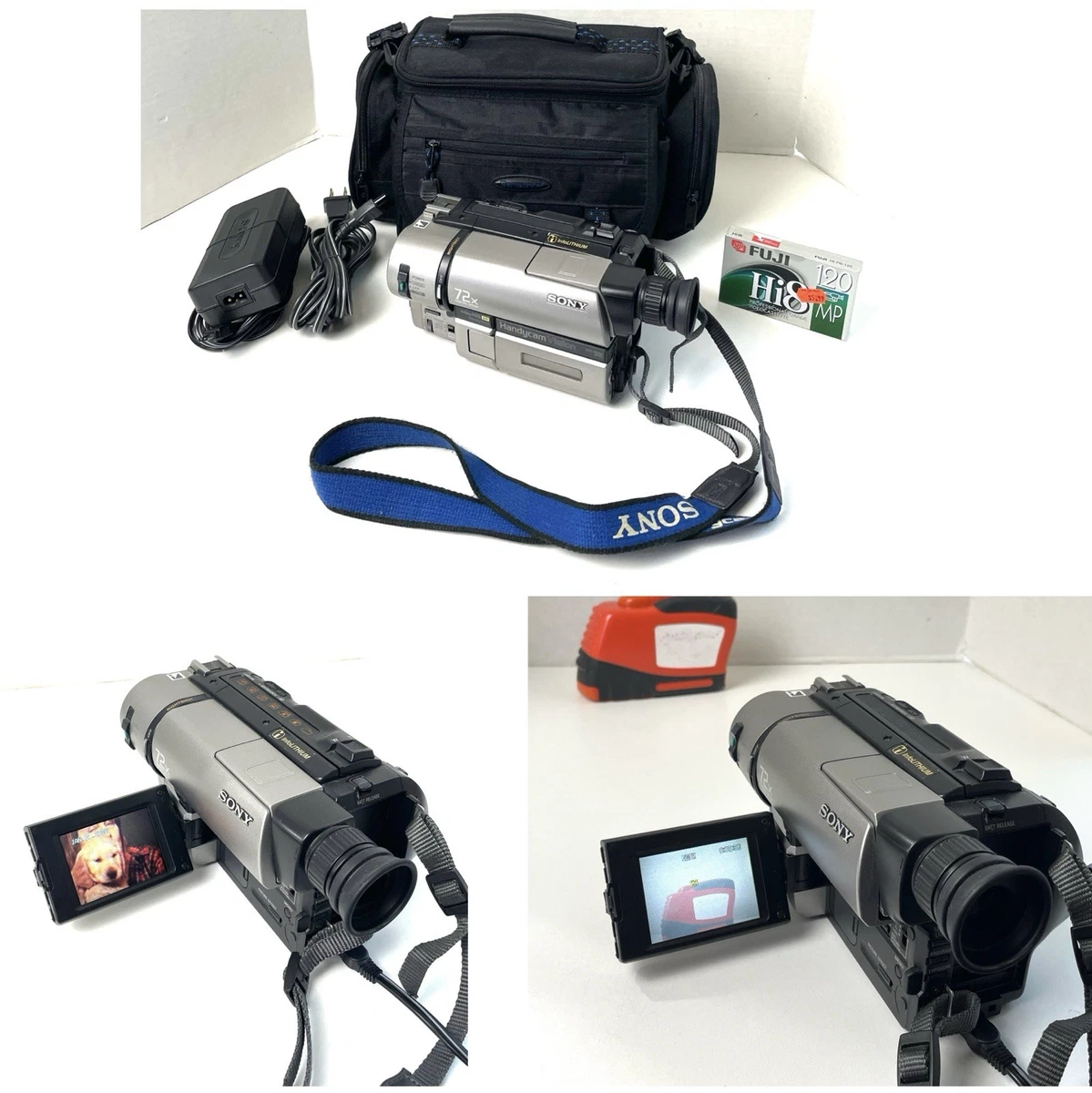 25+ Sony Handycam 72x Digital Zoom Hi8 Camcorders for sale