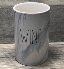 RAE DUNN Wine Chiller Holder Marbleized Gray ...