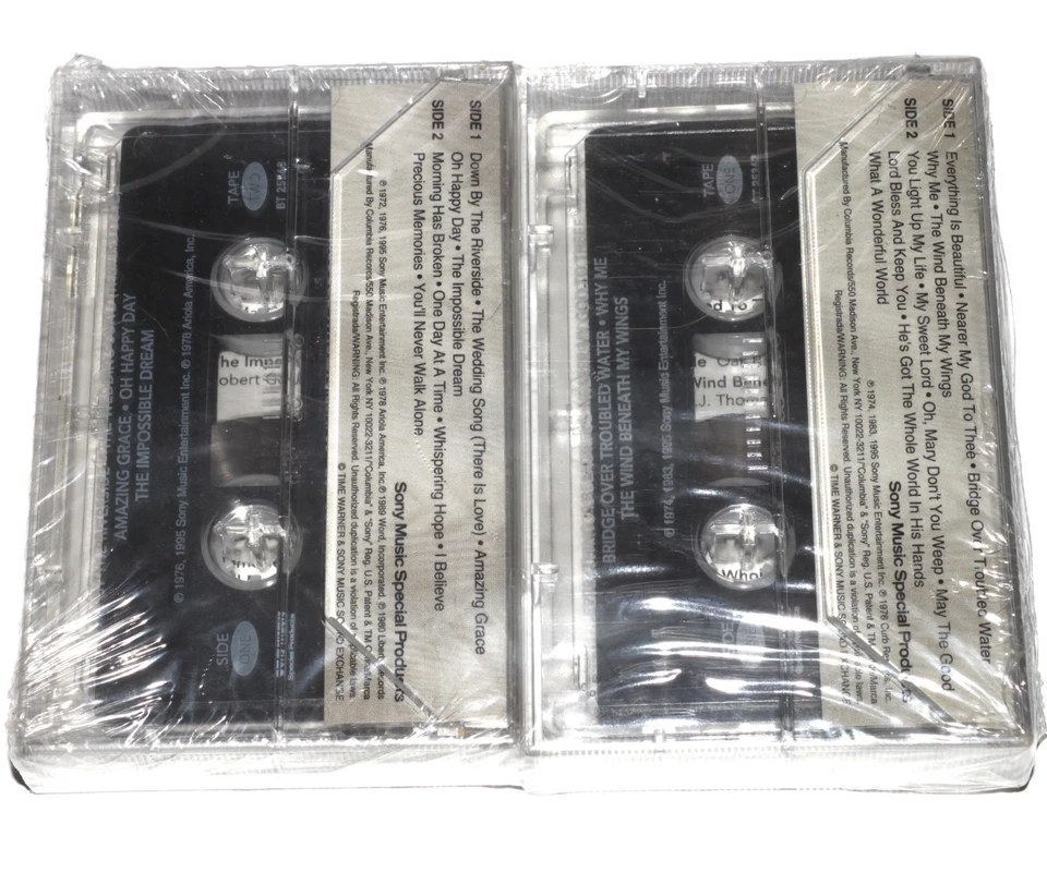 Amazing Grace - 22 Inspirational Pop Songs (Two Cassette Tapes 1995) NEW SEALED - Image 2 of 4