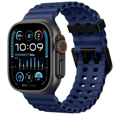 Ocean Sport band Compatible with Apple Watch Ultra 2 3/Ultra Band for Men 49m...