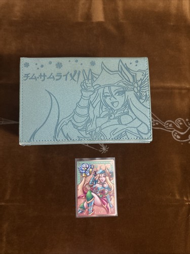 Team Samurai X1 Dark Magician Girl Christmas  yugioh  Double  Deck Box