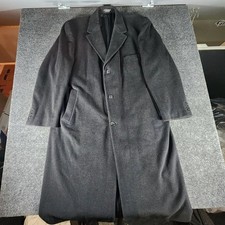 VTG Lauren Ralph Lauren Overcoat Men's 48L Italian Cashmere Blend Preppy