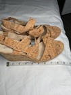 Donald J Pliner Cork Wedges Sandals SZ 9 — photo 8