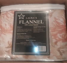 Laurel's 100 Cotton Flannel Sheet Set - Brand New, Full Sheet Set