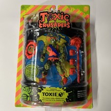 Toxic Crusaders Toxie Action Figure 5" With Assessories Cult Film Fun Sealed New