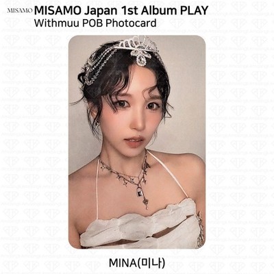 TWICE MISAMO 1st Full Album PLAY POB Photocard MOMO MINA SANA | eBay