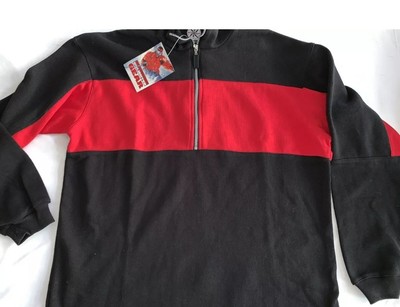 Marlboro Cigarettes Unlimited Gear Black Pullover Jacket 1/2 Zip XL NEW Vintage