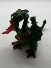 VTG 1995 Playmobil Geobra Green Dragon Figure Complete w/Chest Plate & Shackles